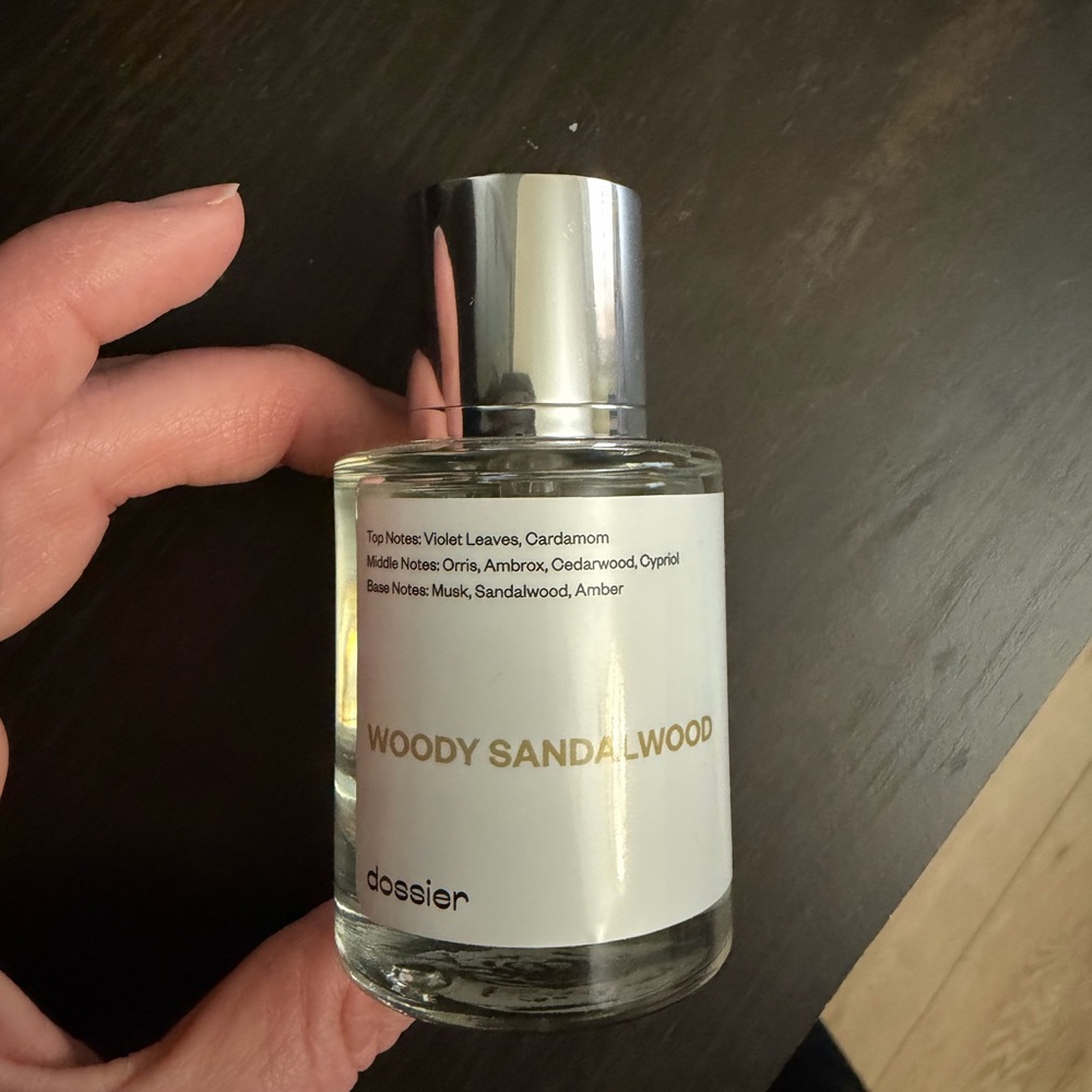 Dossier Woody Sandalwood Fragrance - Silver Cap